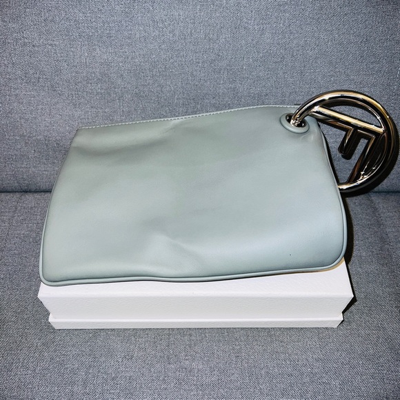Sold-Fendi Triplette Multicolor Trio Zip Pouch/Clutch! - Picture 7 of 7
